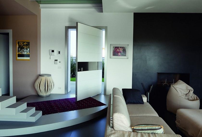 OIKOS VENEZIA Распашная бронированная деревянная входная дверь Synua sun-id-1468014 - Вид №18