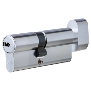 Цилиндр Abus 30х40 мм, ключ/вертушка, цвет никель 82389990 STLM-2142798