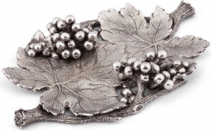 10648866 Vagabond House Блюдо сервировочное Vagabond House Виноград 22х14см, олово Олово