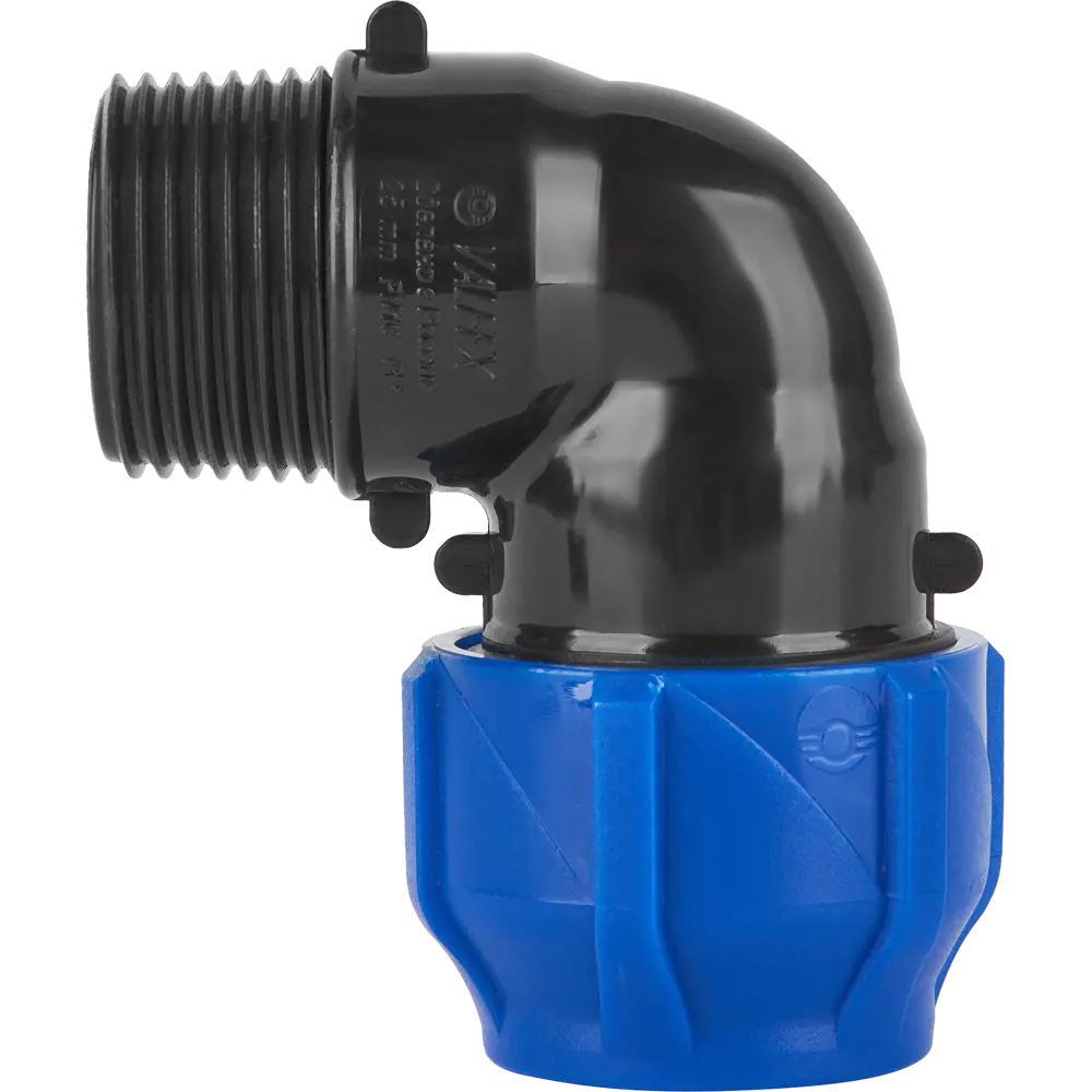 Отвод комбинированный 90° ПНД Valfex 1"x25 мм НР STLM-2066573 - Вид №1