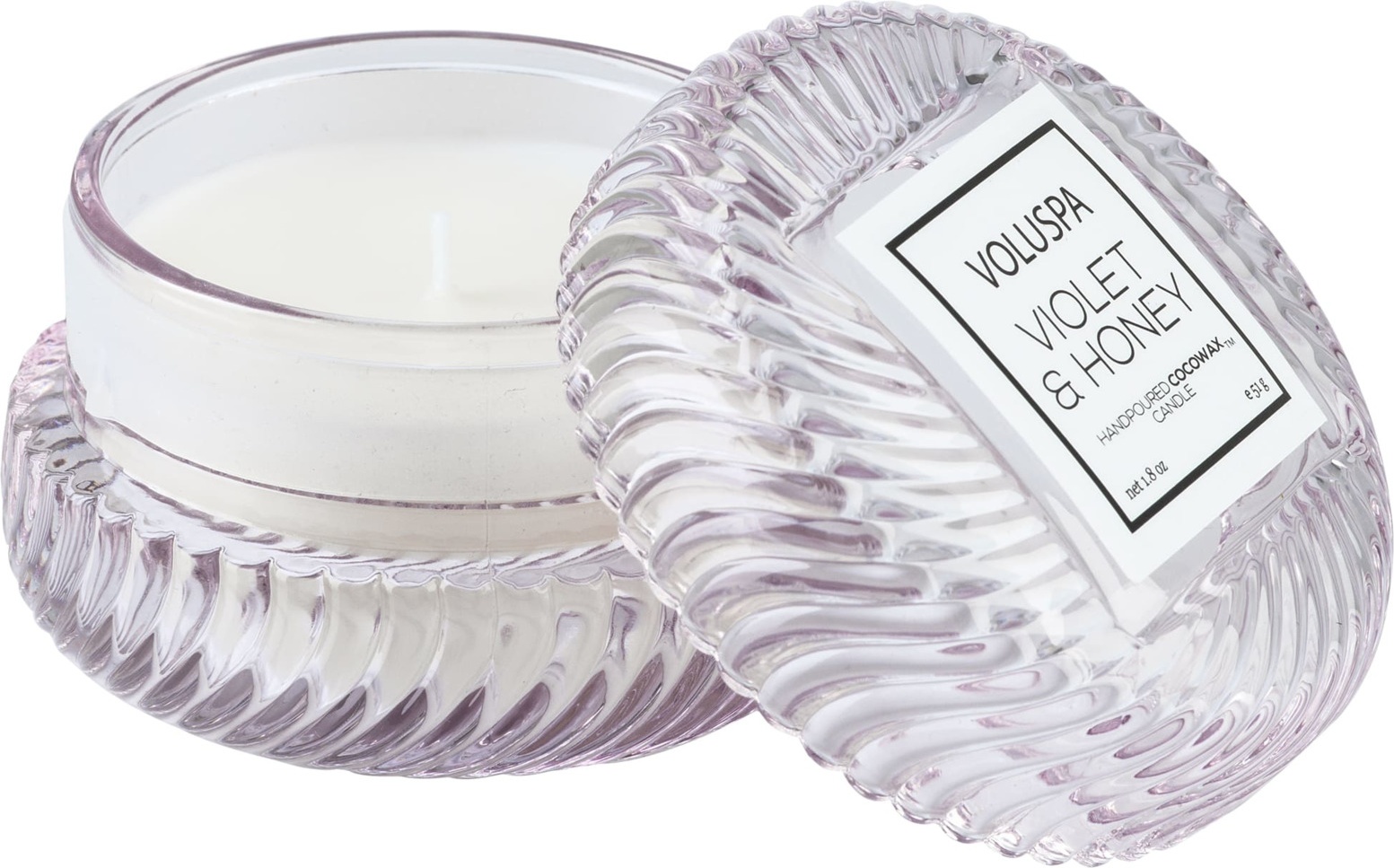 10664219 VOLUSPA Ароматическая свеча Voluspa "Бергамот и роза", 51гр 