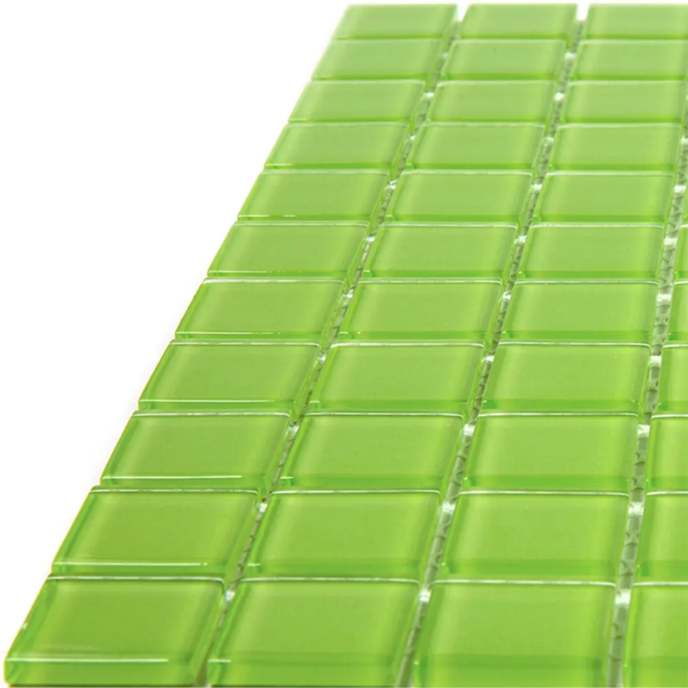 Мозаика стеклянная Natural A-044 30x30 см цвет зеленый Santreyd STLM-2044261 - Вид №5