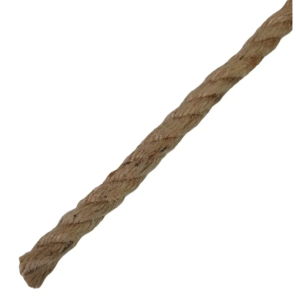 Веревка джут 10 мм цвет золотисто-коричневый 20 м/уп 14333797 STLM-2168667 Santreyd 