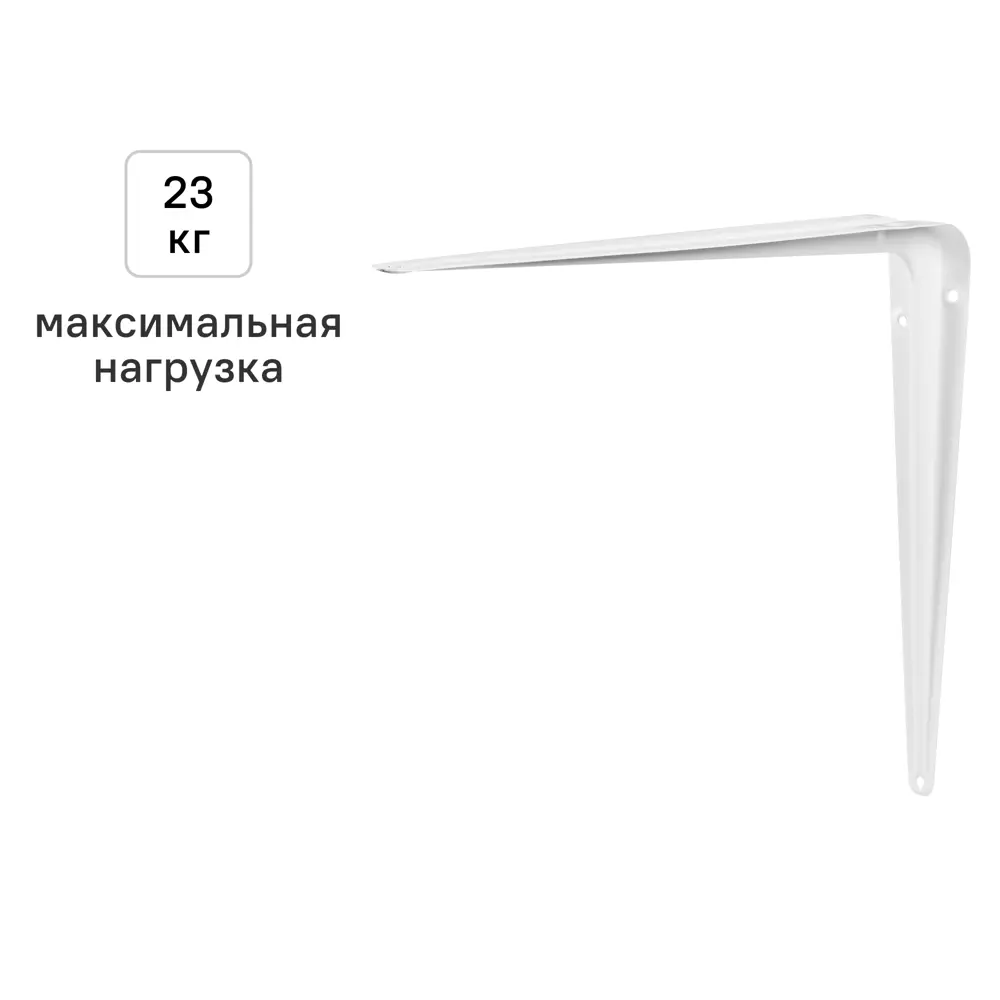 Утилитарный кронштейн Normo 30x35 см нагрузка до 23 кг цвет белый Santreyd STLM-2111795