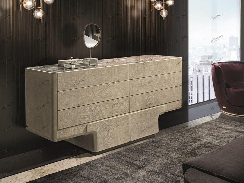 Longhi Кожаный комод Loveluxe 2020 – sartoria collection Y 857