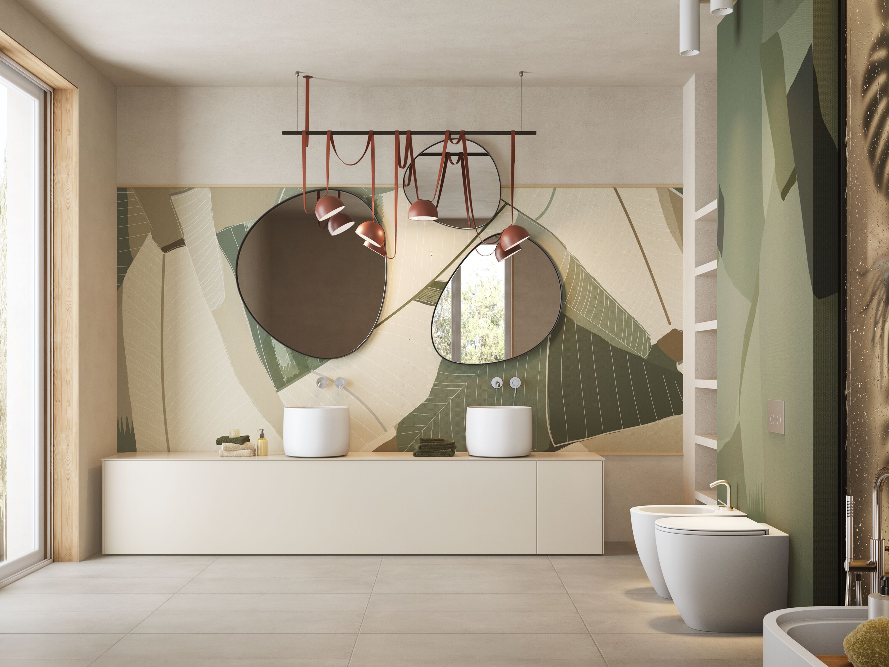 Обои с цифровой печатью Inkiostro Bianco Water-drop ARCH-00003492