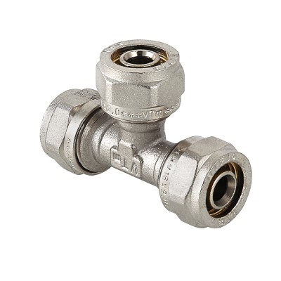 VTm.331.N.321632 Фитинг обжимной – тройник Valtec 32 х 16 х 32 мм 
