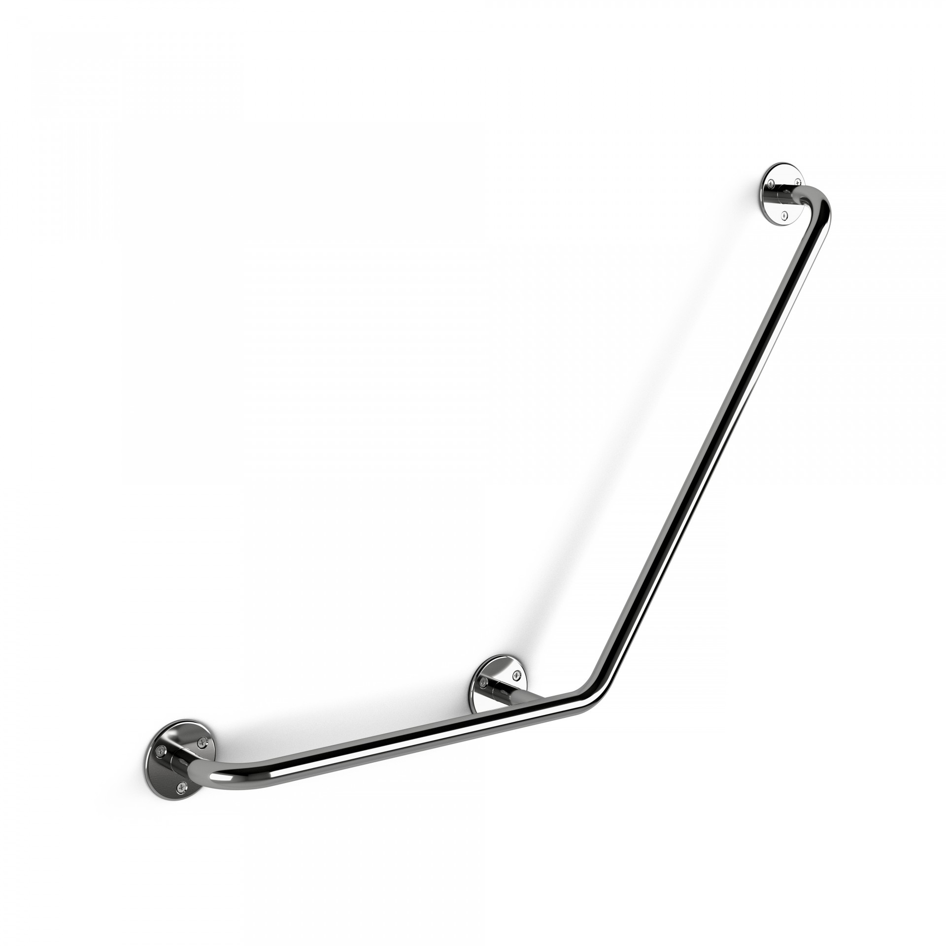 Сантехнические аксессуары WBPSL006 Горизонтальный поручень 125° Terma 38x20  - Вид №2