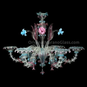 1074 ORIGINALMURANOGLASS Люстра Зайнаб - Реццонико - муранское стекло OMG  см