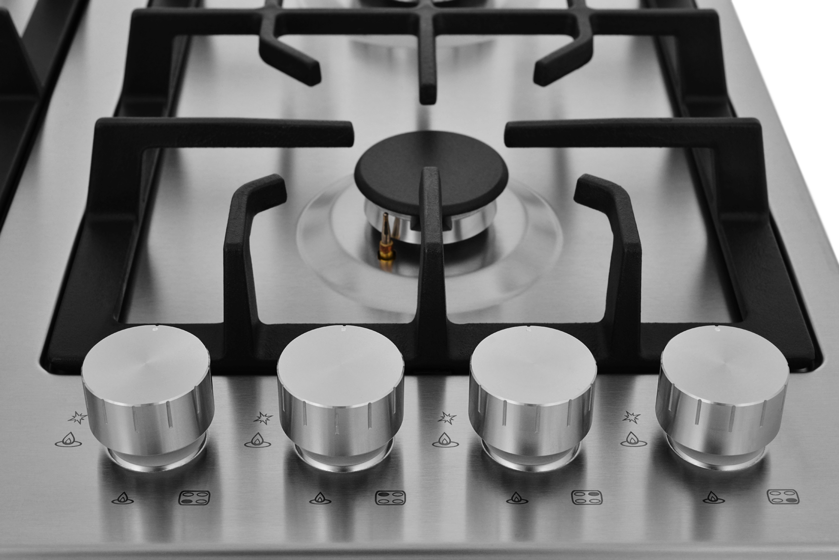 5361942 Газовая варочная поверхность ZUGEL ZGH601X STDN-0098263 - Вид №11