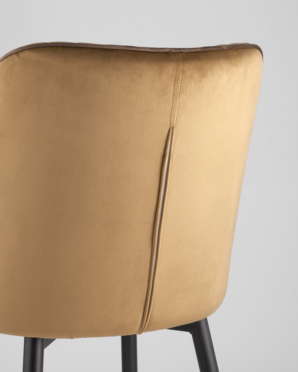 Стул со спинкой карамельный "Лоренс" STOOL GROUP ДИЗАЙНЕРСКИЕ, ИНТЕРЬЕРНЫЕ 00-3946150 Коричневый  - Вид №6