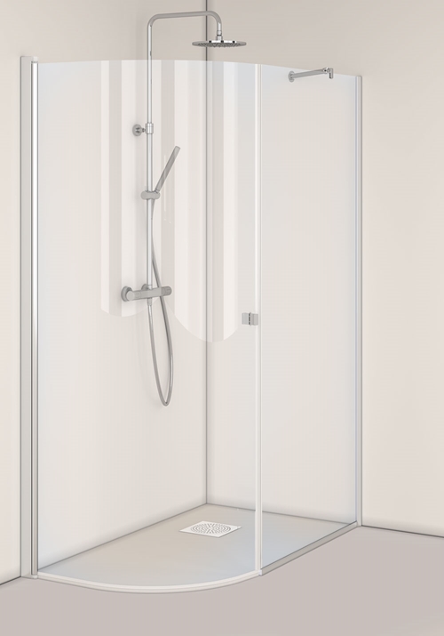 1450462 Igloo Pro J + Экран Настенный Фиксированный Прозрачное Стекло 80X90 Hafa  - Вид №1