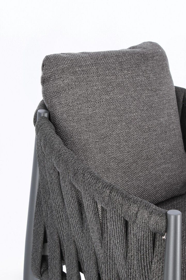 Веревочный садовый стул со встроенной подушкой BIZZOTTO Jacinta ARCH-00039925 - Вид №3