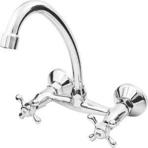 Смеситель для кухни Primavera Barletta настенный 24 см цвет хром