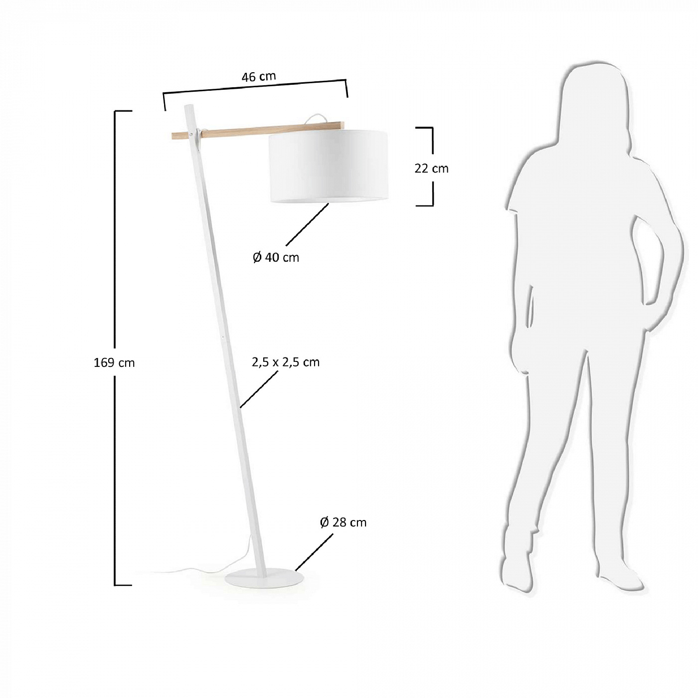 051782 Торшер Huka La Forma Aimy  - Вид №2