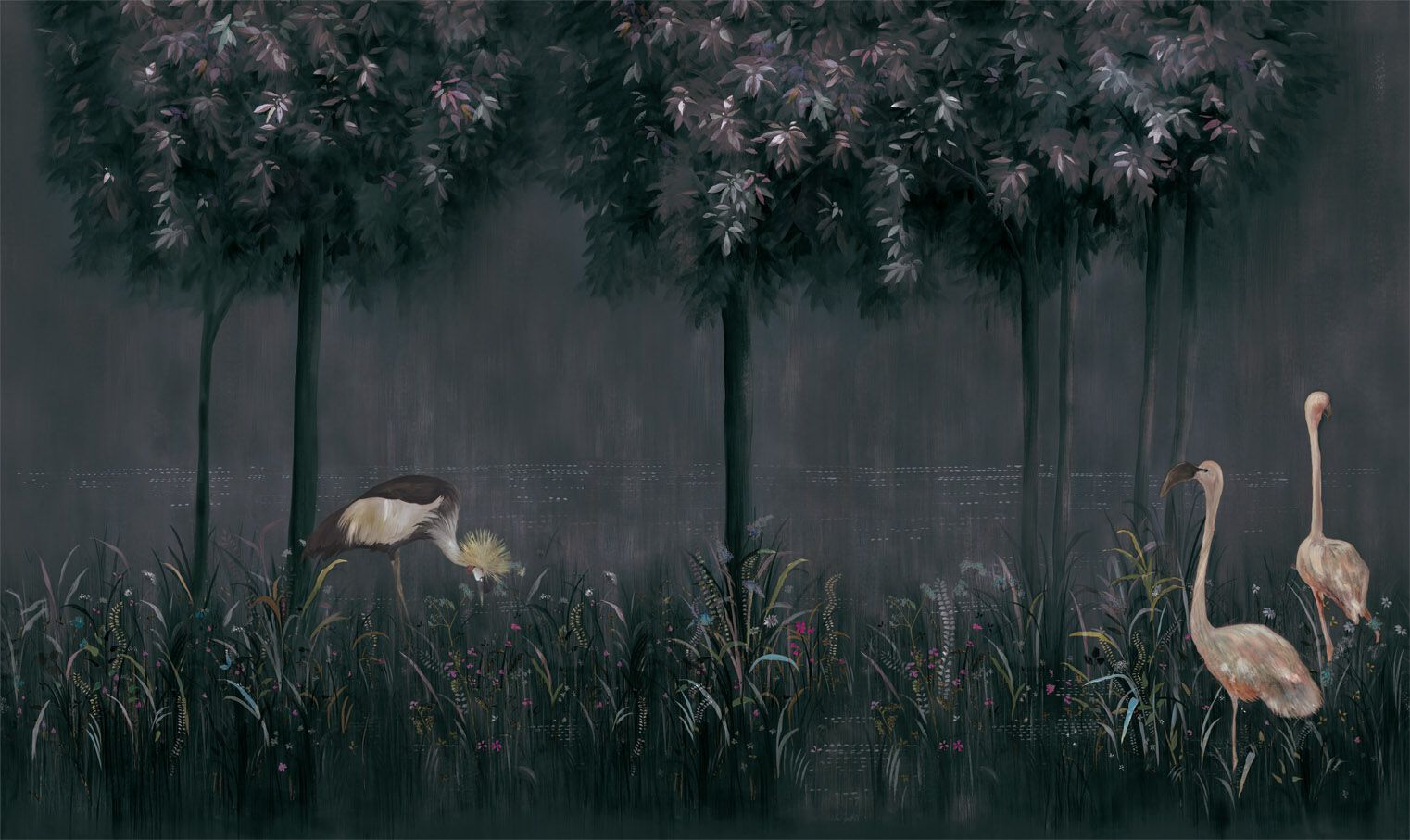 Обои с цветочными мотивами Jannelli&Volpi MAGIC FOREST ARCH-00132653 - Вид №5