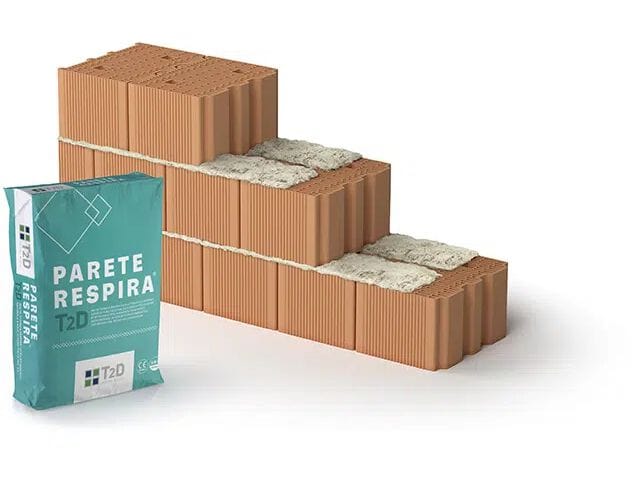 Кирпичная кладка T2D PARETE RESPIRA® 35 ARCH-00143173 - Вид №1