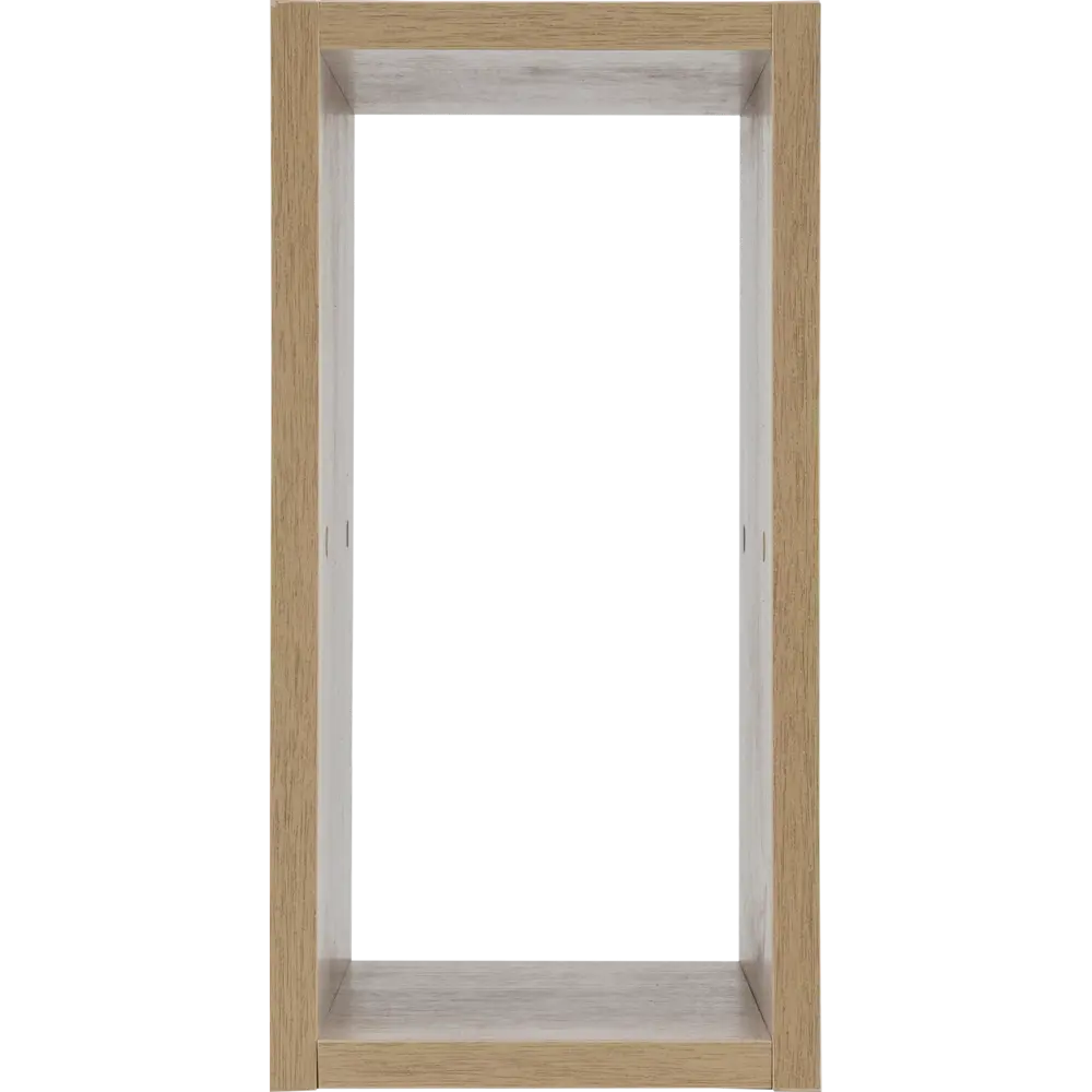 Стеллаж КУБ 1 секция 18х36х32 см ЛДСП цвет дуб Santreyd STLM-2159596 - Вид №1