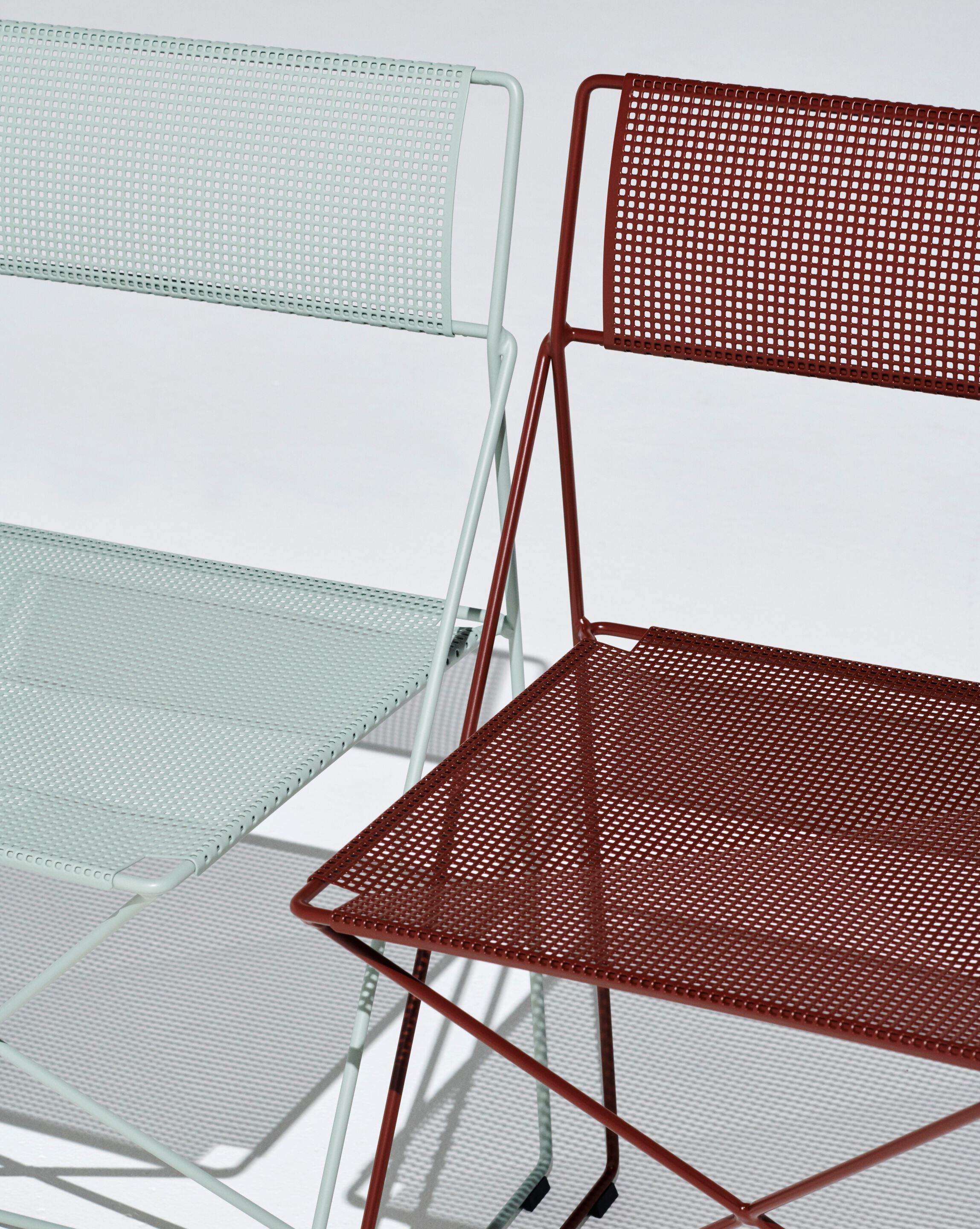 Штабелируемый стальной стул с порошковым покрытием Hay X-Line ARCH-00021501 - Вид №8