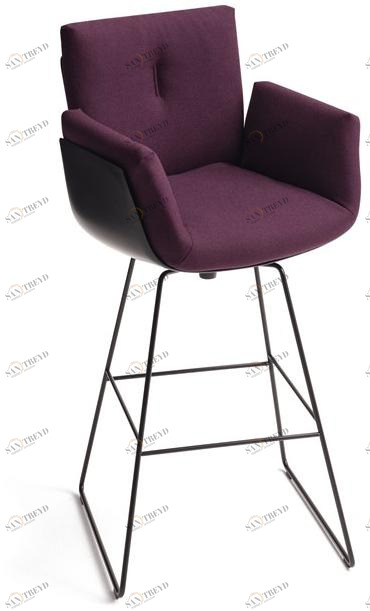 COR Высокий табурет из ткани со спинкой Alvo sun-id-1390871