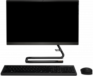 F0EA005GRK ideacentre aio a340-22igm 21.5"(1920x1080 ips)/intel celeron j4025(2ghz)/4096mb/128ssdgb/dvdrw/int:intel uhd graphics 600/bt/wifi/war 1y/5.28kg/black/dos + клавиатура, мышь usb Lenovo