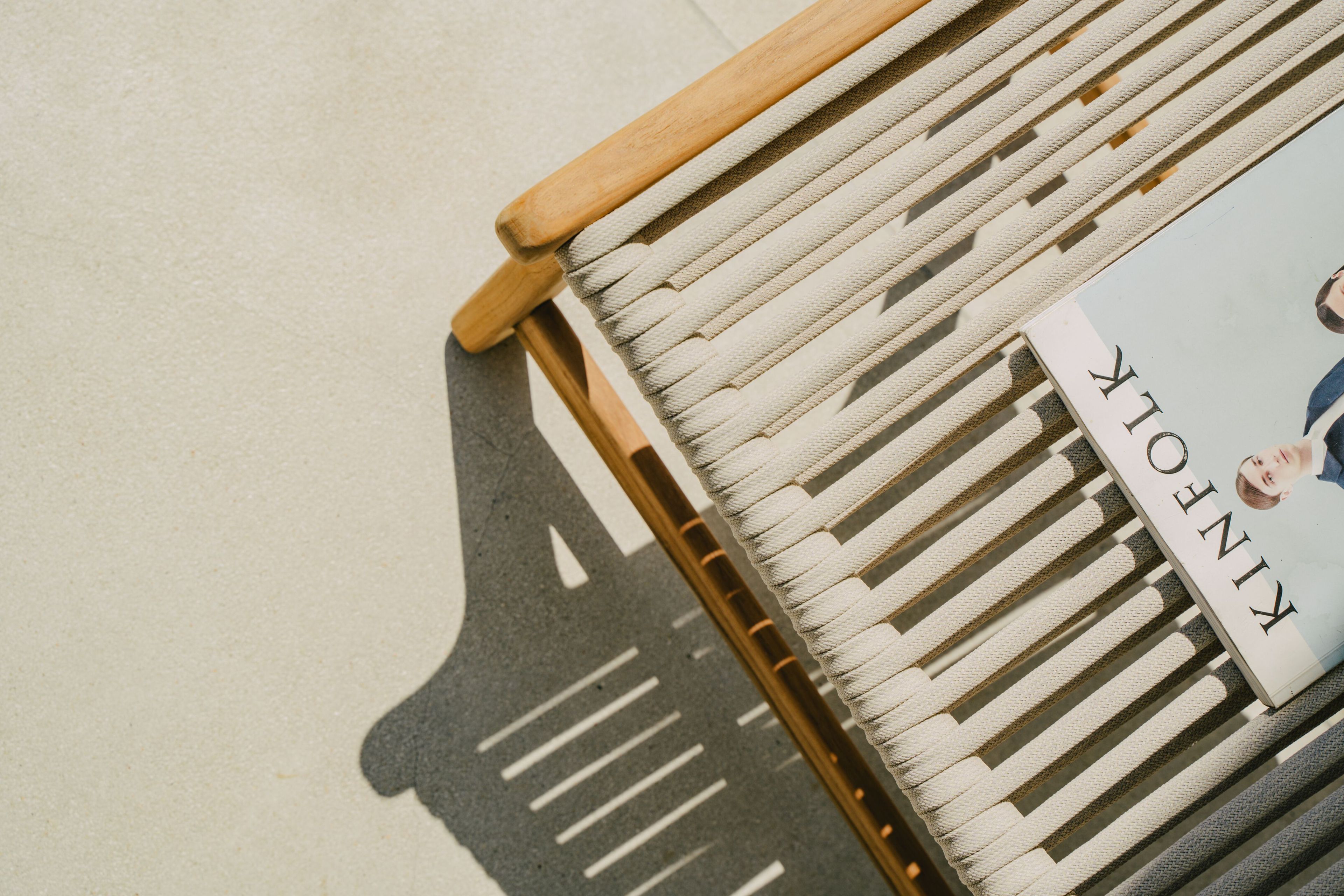 Садовое кресло из алюминия и синтетического волокна cbdesign Vienna Relax ARCH-00051135 - Вид №11