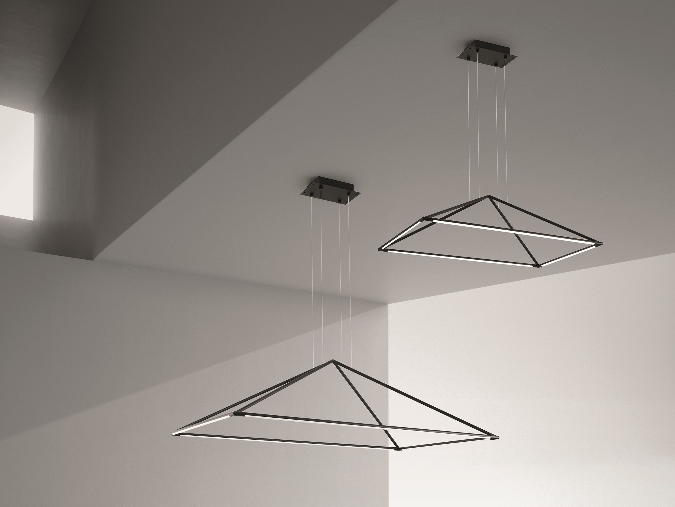 Алюминиевый светодиодный подвесной светильник LedsC4 Tubs ARCH-00084474