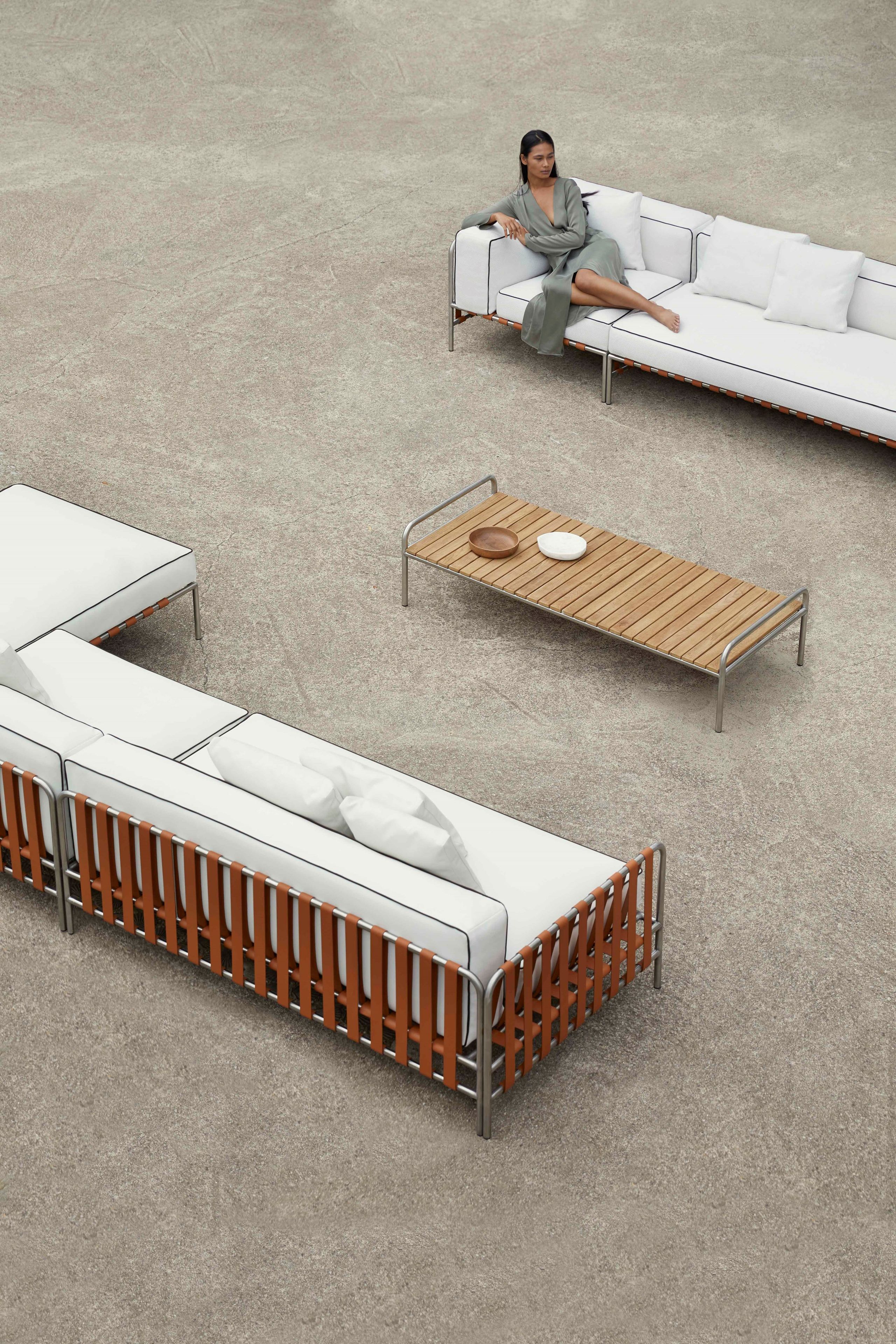 Прямоугольный низкий журнальный столик GANDIABLASCO Onsen ARCH-00075637 - Вид №8