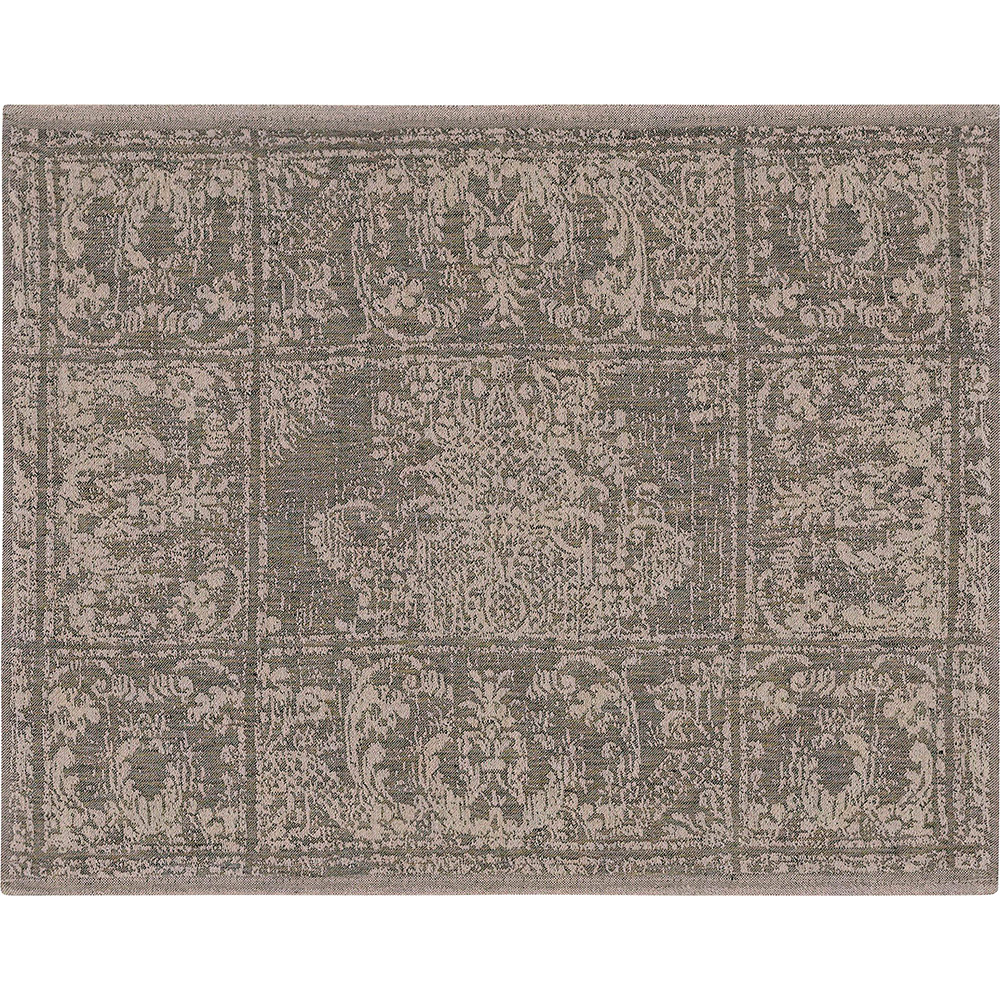 LEI_37_89_38 Подставка под тарелку, 38/50 серый 100% лен жаккард LEITNER Santreyd 