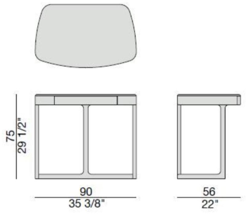 Porada Туалетный столик ясень Iron sun-id-1501553 - Вид №3