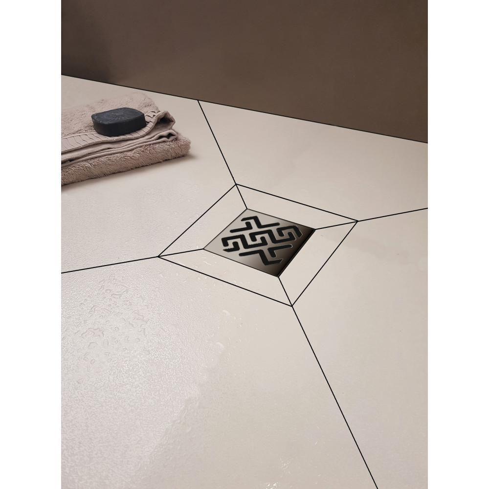 090061 Трап водосток PLATZ Antik 150х150  Berges PLATZ Antik  - Вид №1