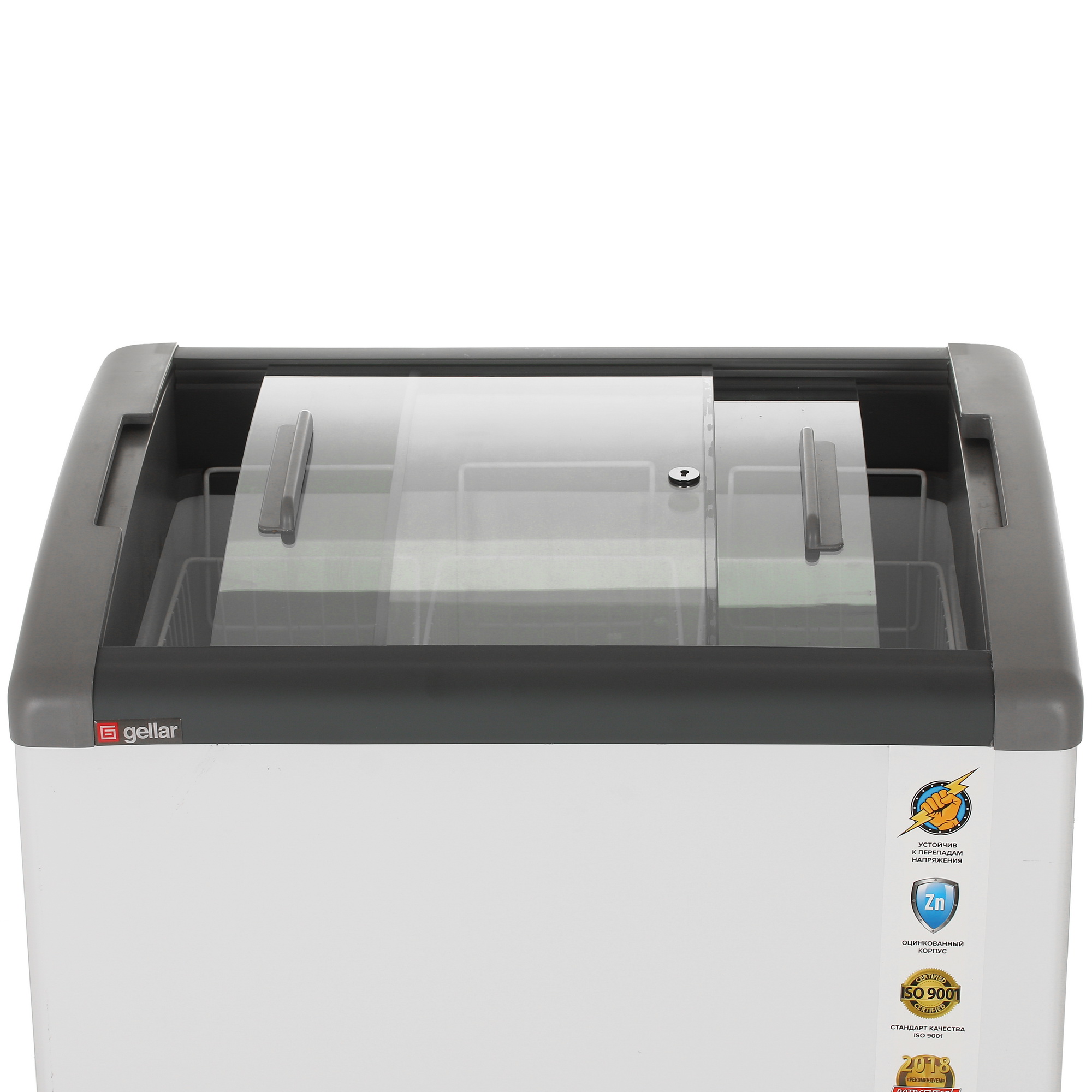1229602 Морозильный ларь Frostor Gellar FG 275 E белый, серый STDN-0097429 - Вид №4