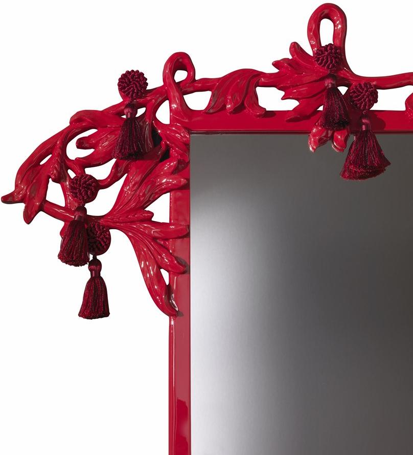 ETRO Home Interiors Прямоугольное зеркало из дерева с настенной рамой sun-id-1361741 - Вид №2