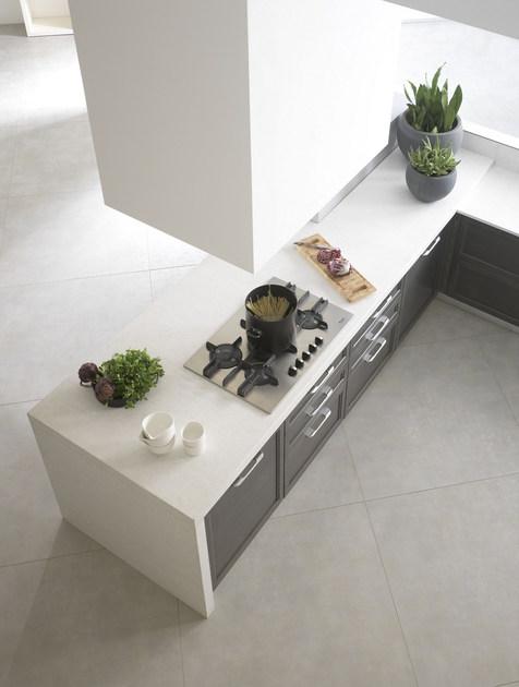 Floritelli Cucine Встроенная кухня Laminam® с полуостровом Free sun-id-1474521 - Вид №3