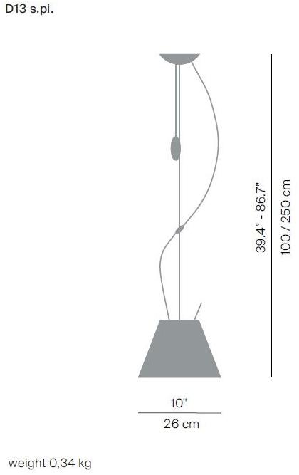 LUCEPLAN Светодиодный подвесной светильник из поликарбоната Costanzina sun-id-1493671 - Вид №1