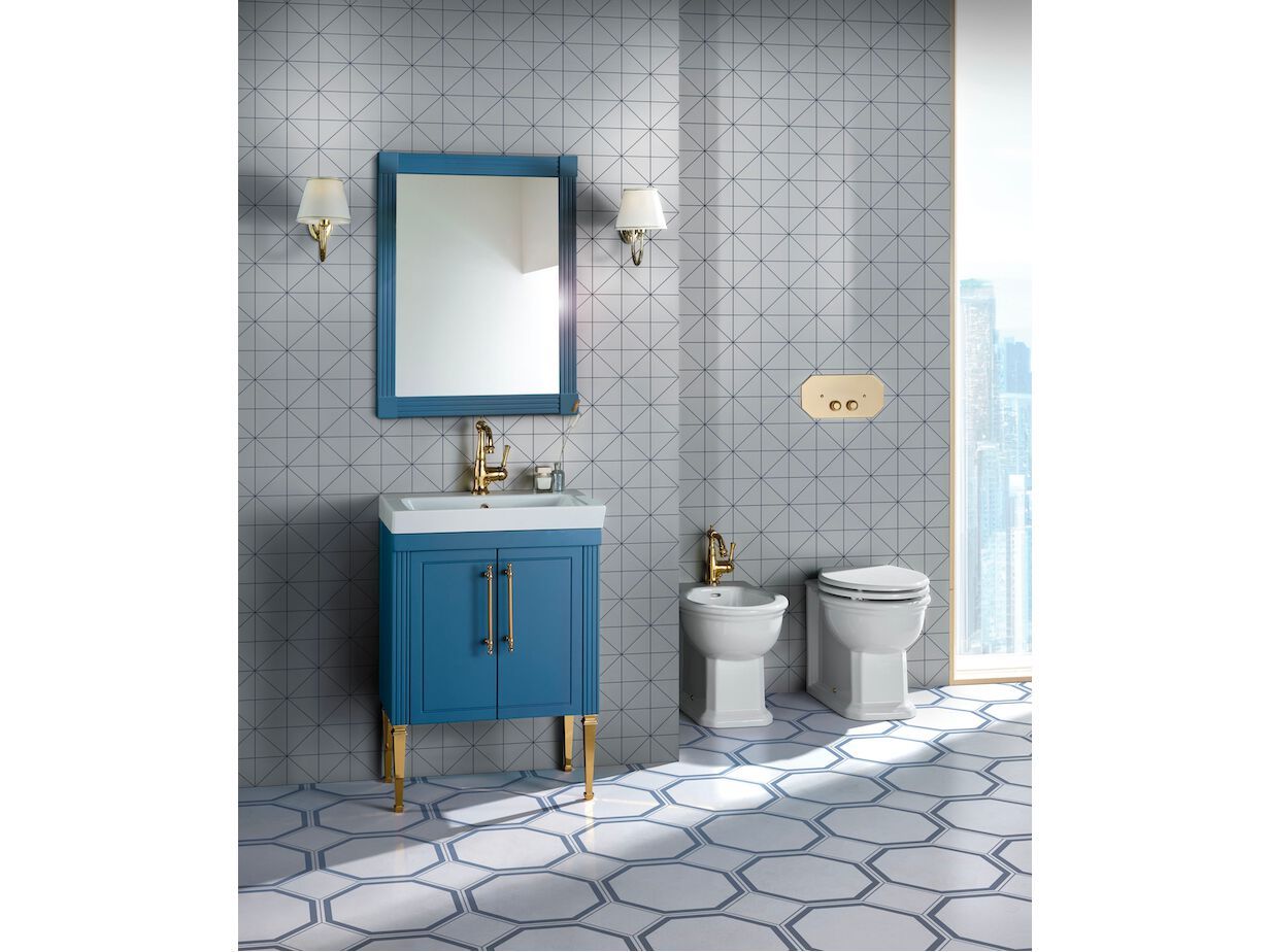 Напольный умывальник с дверцами Gaia Mobili Contemporary ARCH-00041221