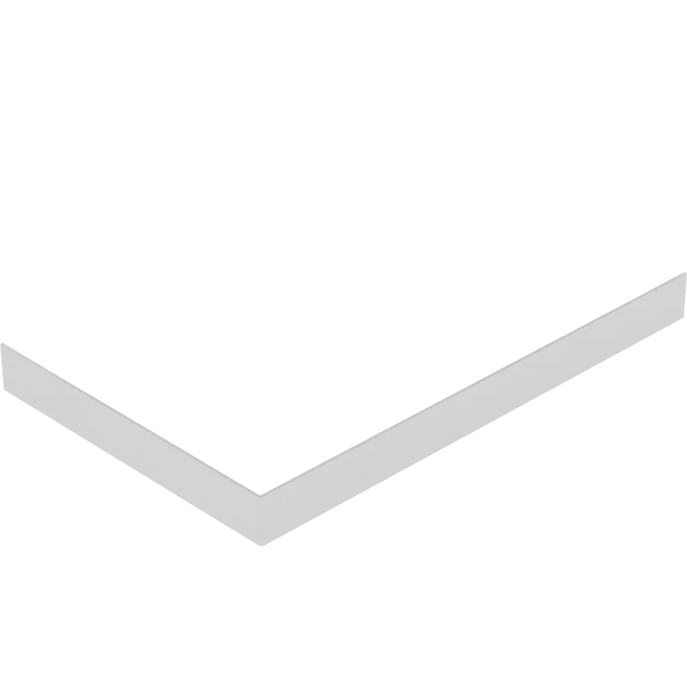 Экран под душевой поддон Keram 110x70 см цвет белый Santreyd Essentia STLM-2138458