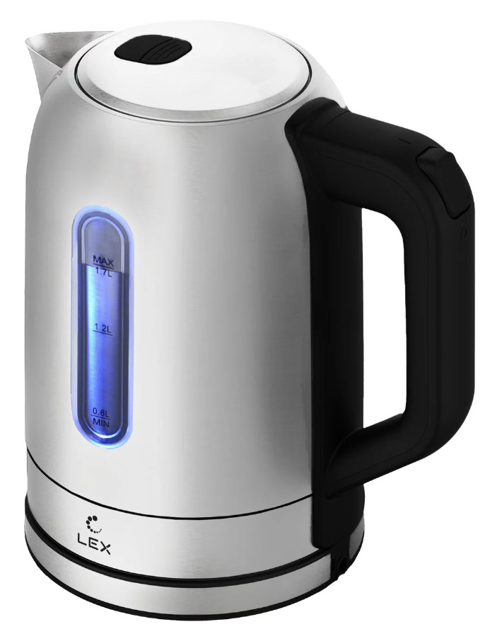 9034360 Электрочайник Lex LX30018-1 серебристый STDN-0118505 - Вид №1
