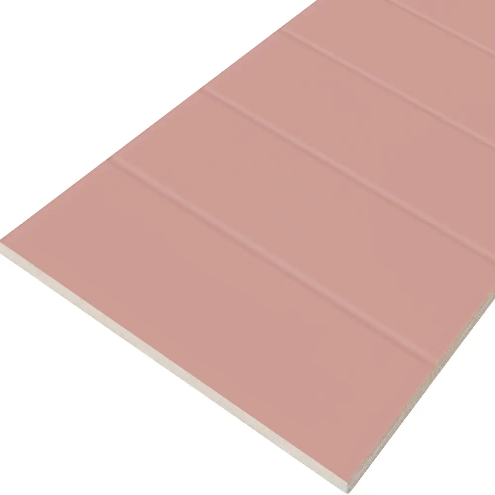 Настенная плитка LB Ceramics Одри 20x60 см 0.84 м² цвет розовый полосы STLM-2103336 - Вид №1