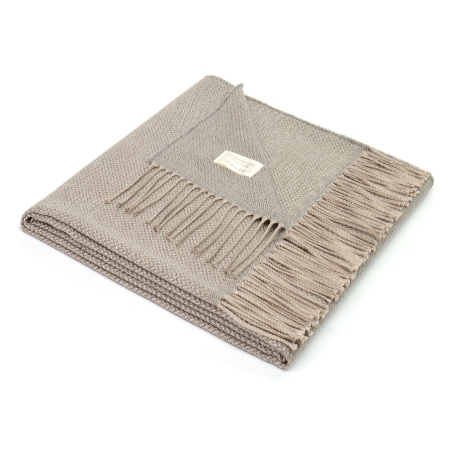 Плед Сigno Blend, 130х180 см, серый MARZOTTO CIGNOBLEND0002 - Вид №1