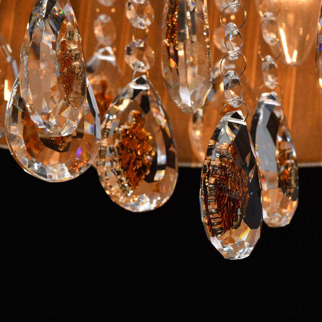 Потолочная люстра MW-Light Жаклин 465016704 MW-LIGHT ЖАКЛИН 328391 Коричневый - Вид №1