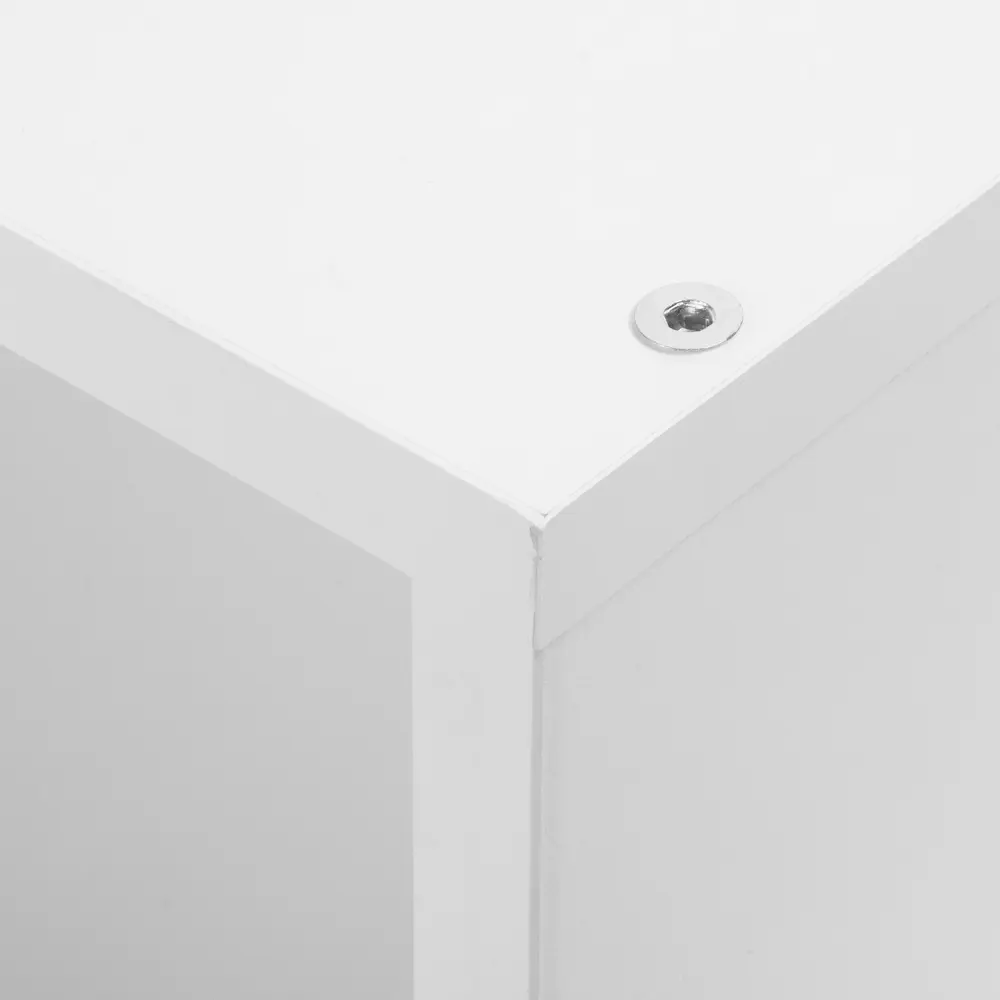 Стеллаж Spaceo KUB 1 секция 18x36.1x31.7 см ЛДСП цвет белый STLM-2199081 - Вид №7