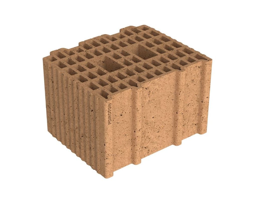 Несущий блок из кирпича DI MUZIO LATERIZI стена POROTON® - P800 30 I ARCH-00043052 - Вид №1