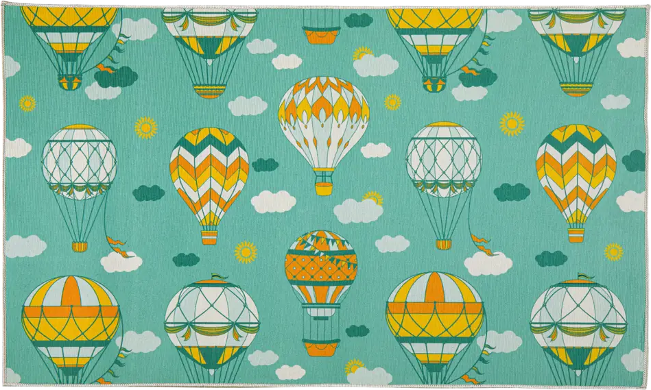 Santreyd Коврик хлопковый «Воздушные шары» 60×100 см для уюта в интерьере 89370094