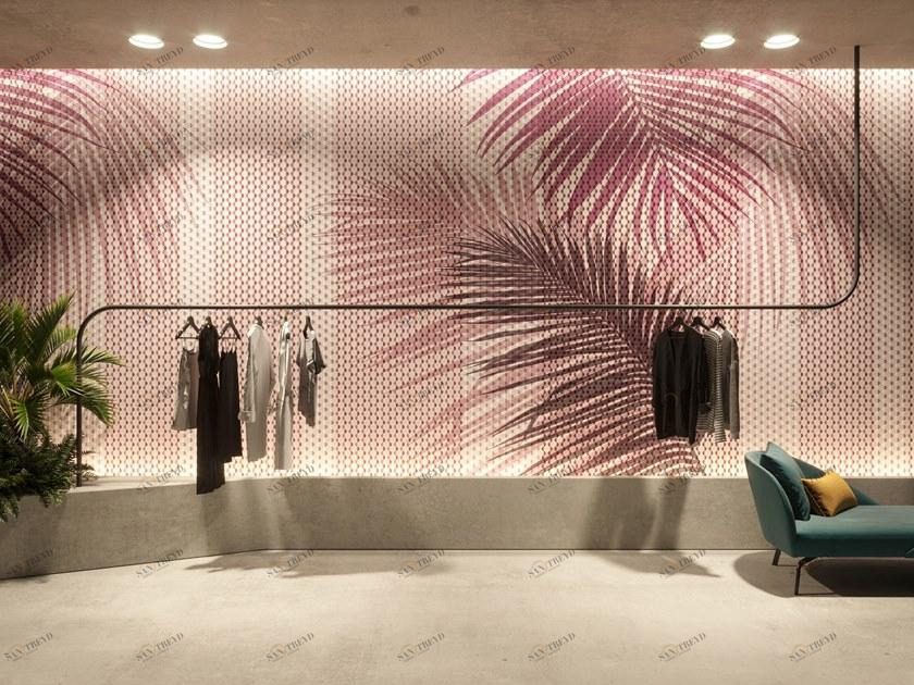 Zambaiti Contract Противопожарная панель с 3d цифровой печатью Eterea Z42660, z42661, z42662 Santreyd