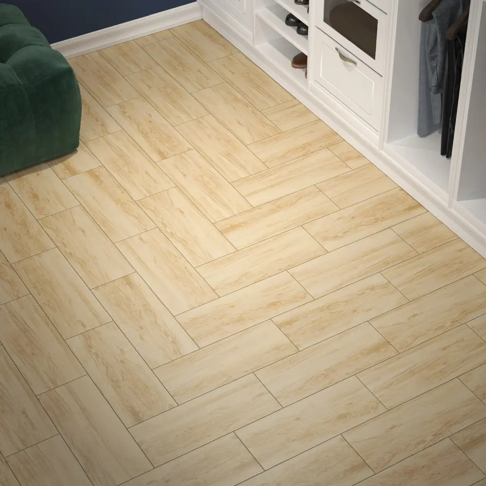 Глазурованный керамогранит Kerama Marazzi Эпос SG414420N 20.1x50.2 см 1.41 м² матовый цвет бежевый STLM-2212387