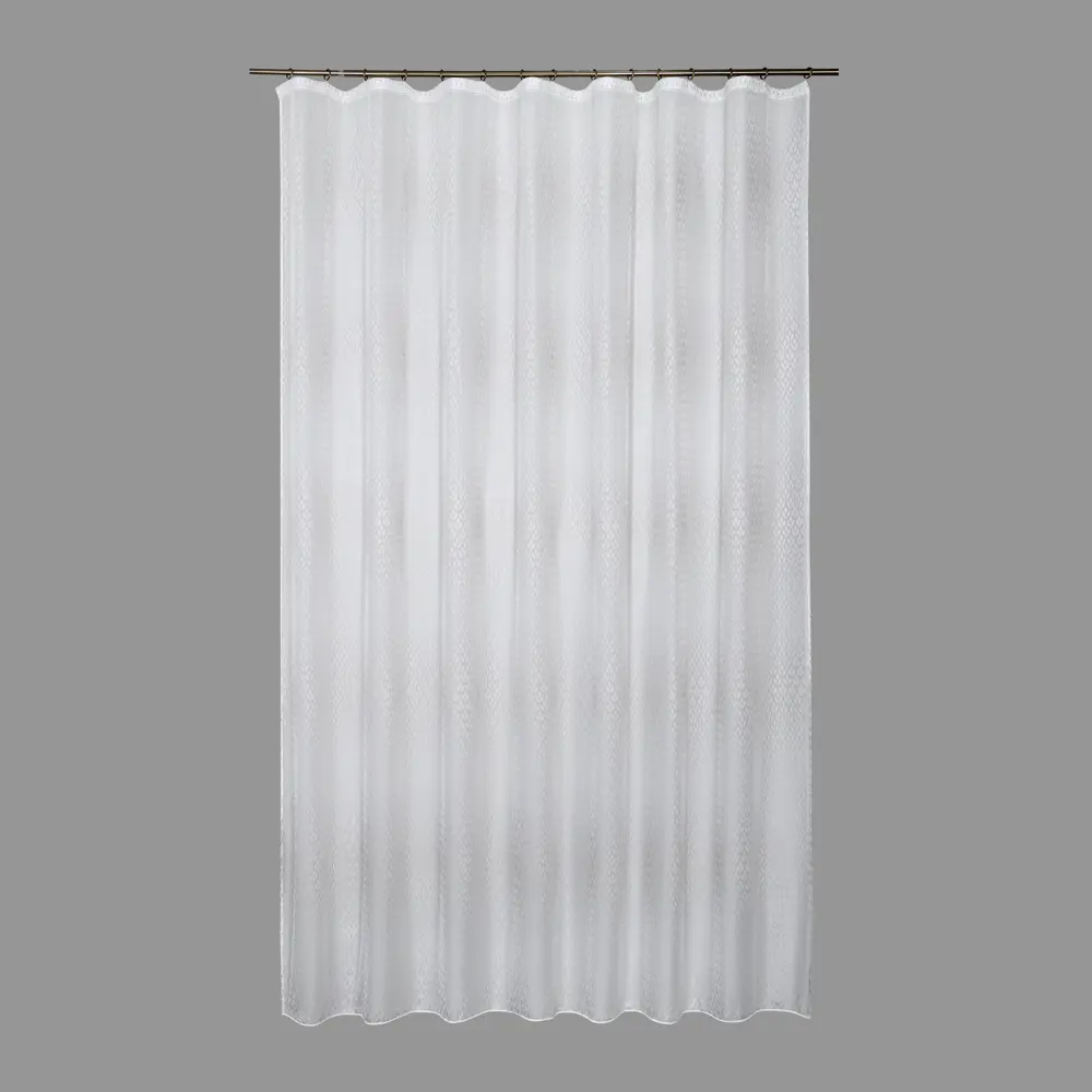 Тюль на ленте «Листопад» 250x280 см цвет серый GARDEN STLM-2060676 - Вид №1