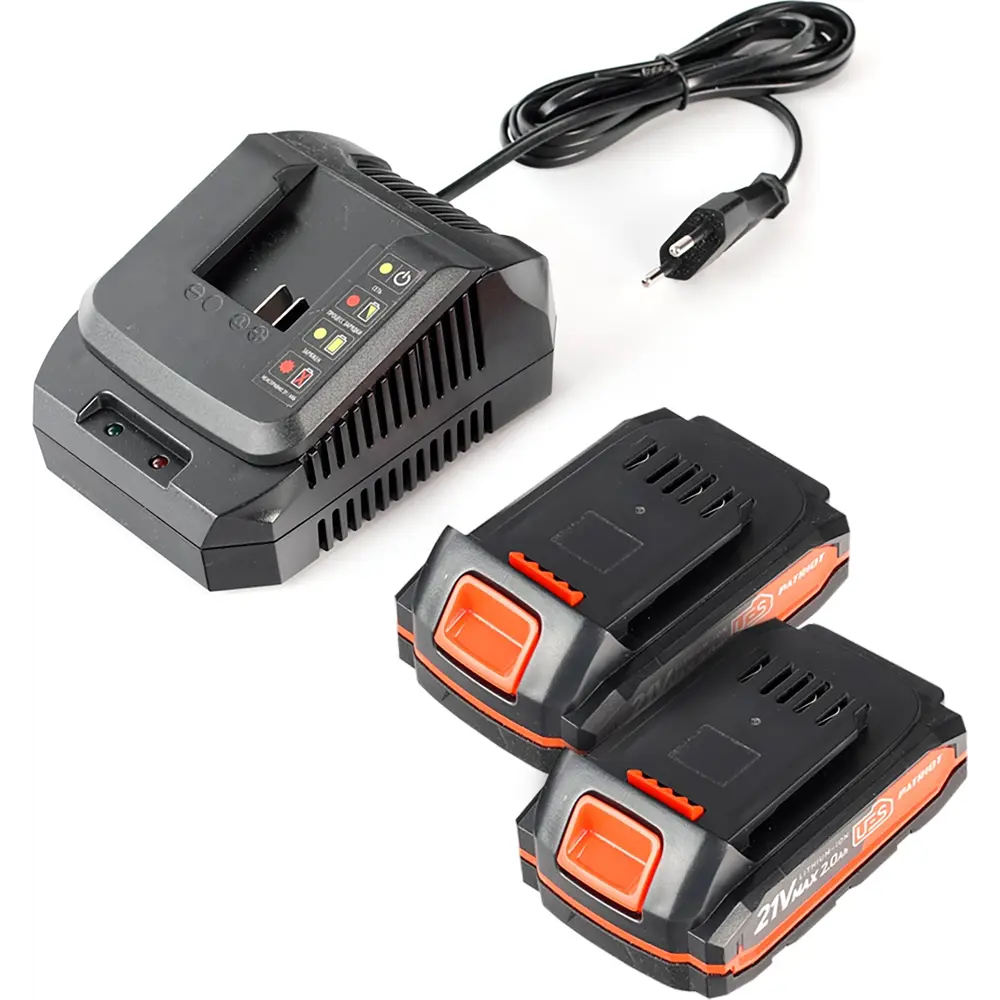 Триммер аккумуляторный Patriot PATRIOT TR 240 Li 21V Max 20 В 2x2 Ач АКБ и ЗУ входит в комплект 82169238 STLM-2062166  - Вид №3