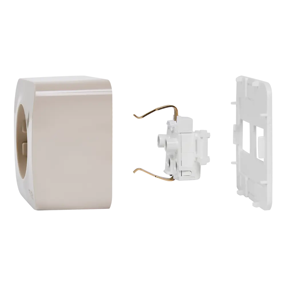 Розетка накладная Schneider Electric Blanca с заземлением цвет бежевый 86720931 STLM-2028640 SYSTEME ELECTRIC - Вид №4