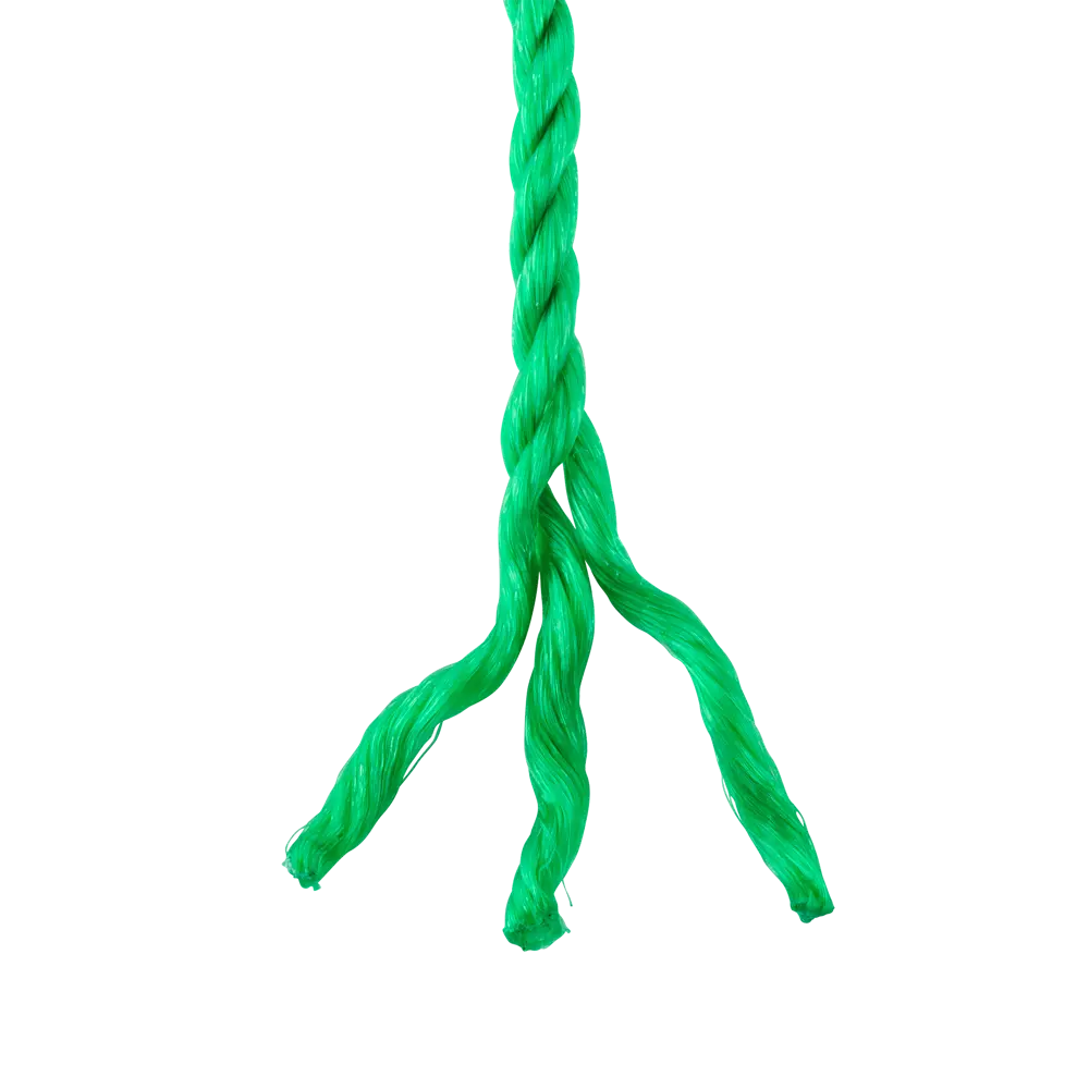 Канат крученый  10 мм 15 м полипропиленовый, цвет зеленый STANDERS STLM-2112123 - Вид №3